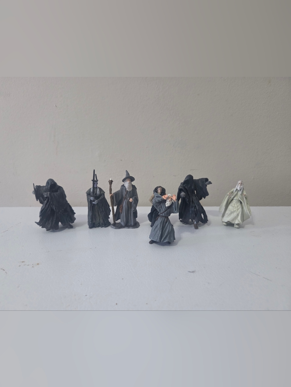 2002 Toybiz Lord of the Rings The Two Towers Figures Set Of 7